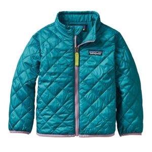 Patagonia Nano Puff Turquoise Quilted Jacket 5T